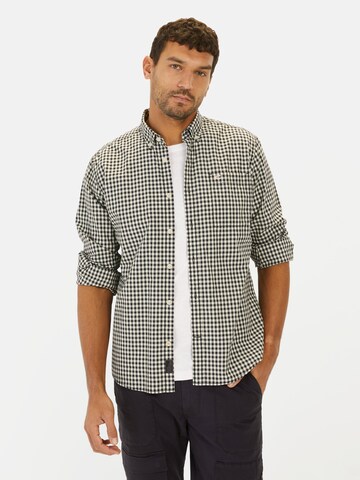 Coupe regular Chemise CAMEL ACTIVE en noir : devant