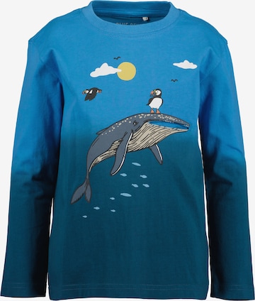 mėlyna BLUE SEVEN Marškinėliai: priekis