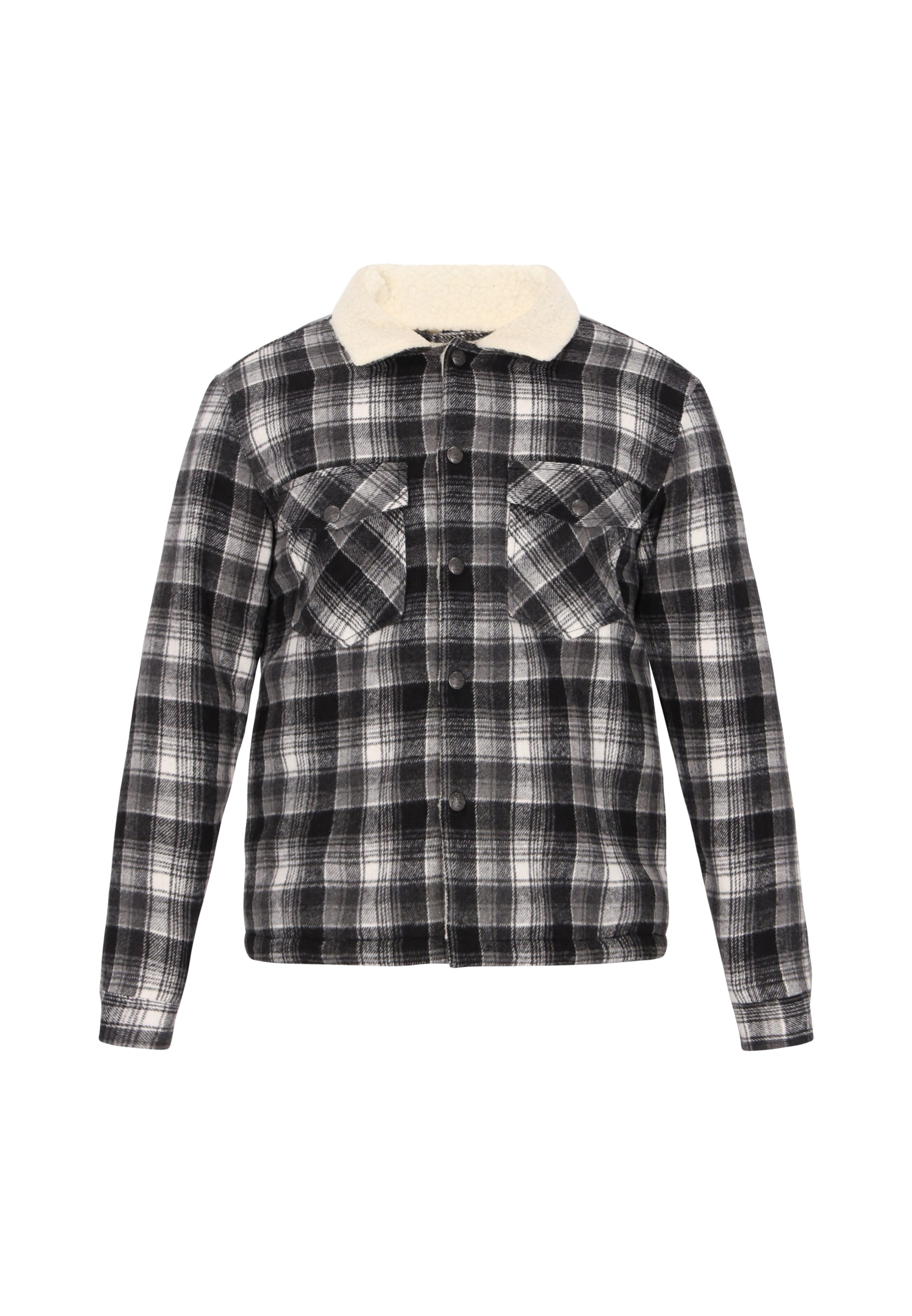 Giacca di mezza stagione di DreiMaster Vintage in nero: frontale