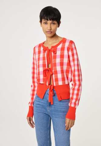 Fabienne Chapot Strickjacke in Beige: Vorderseite