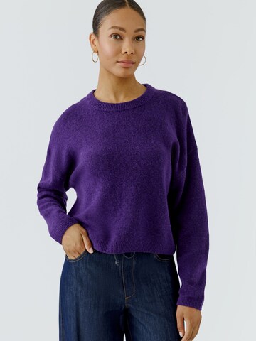 OUI Pullover 'Nila' in Lila: Vorderseite