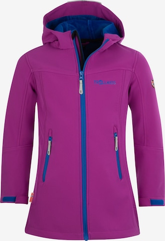 TROLLKIDS Winter Jacket in Pink: front