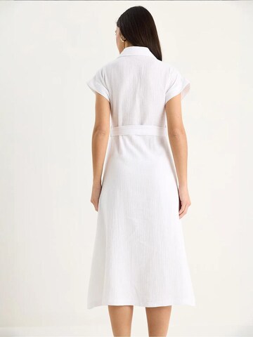 Robe-chemise Bianco Lucci en blanc