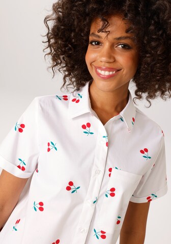 Aniston CASUAL Blouse in White