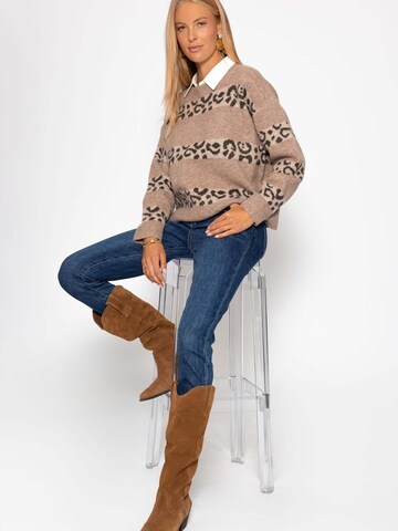 SASSYCLASSY Pullover‌‌ in Braun