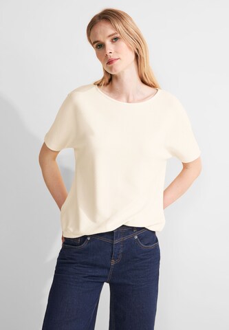 STREET ONE T-Shirt in Beige: predná strana