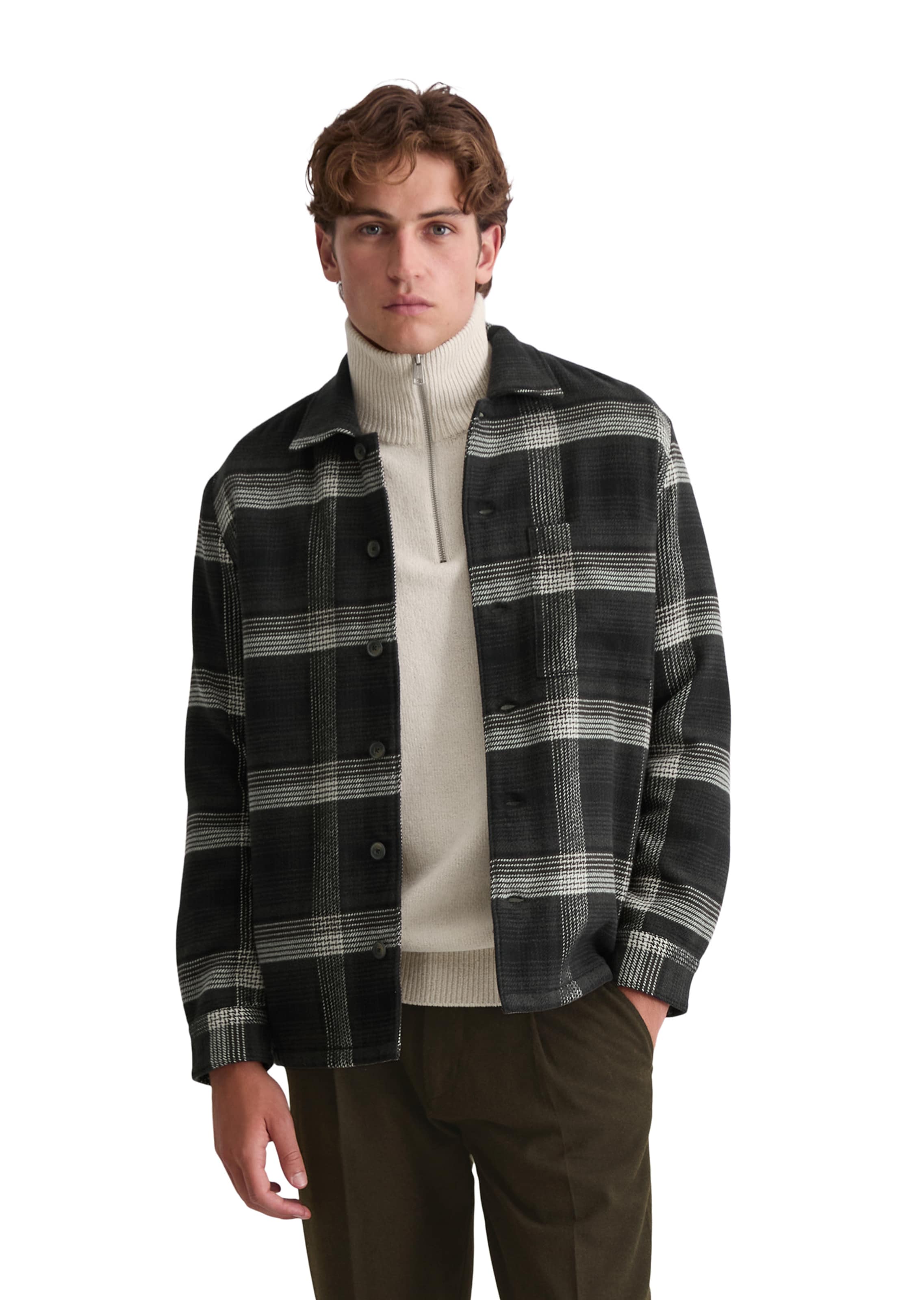 Marc O'Polo Jacke in Schwarz: Vorderseite