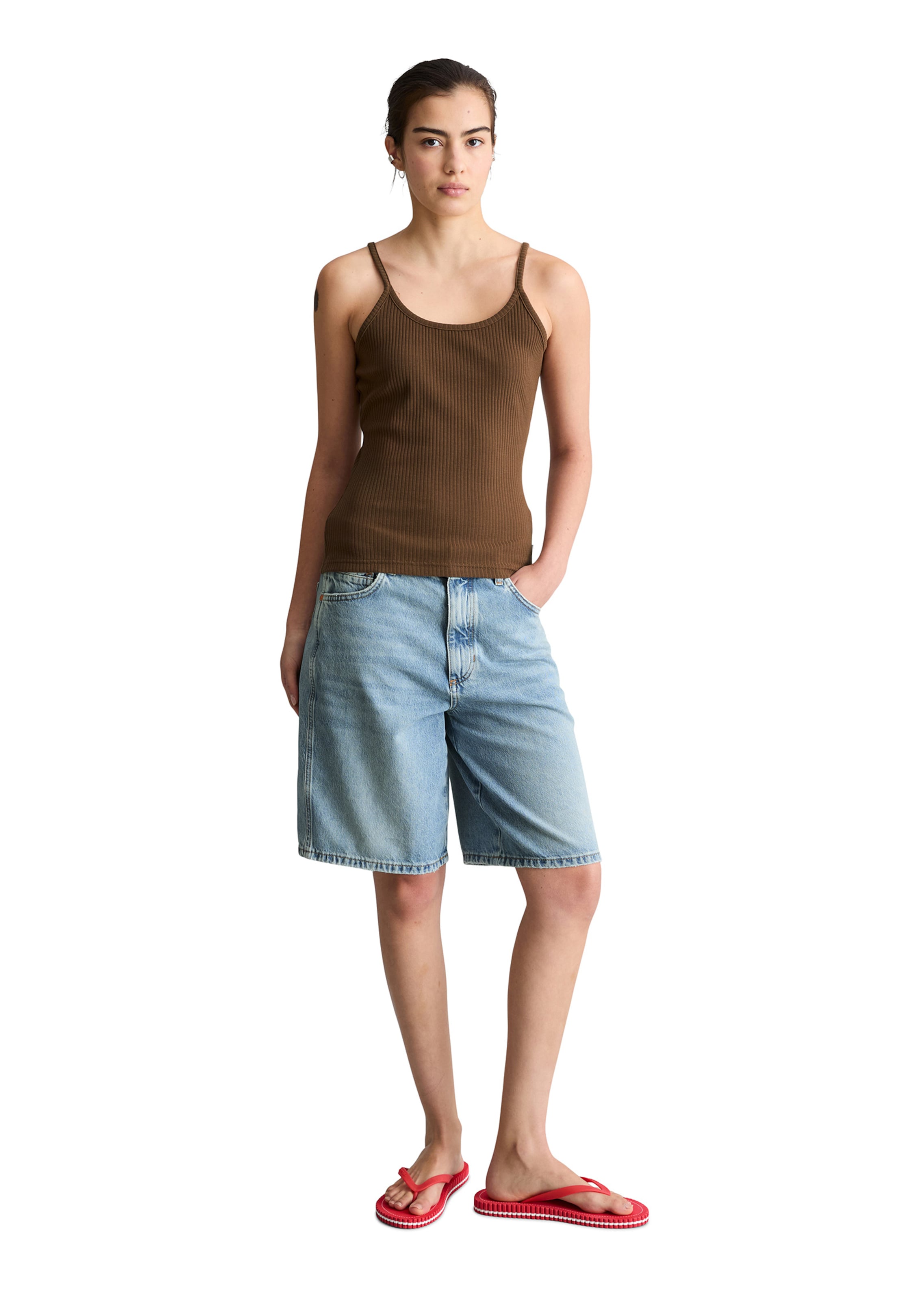 Marc O'Polo DENIM Top in Bruin