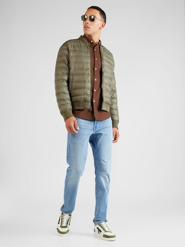 Polo Ralph Lauren Prehodna jakna 'TERRA MA1' | zelena barva