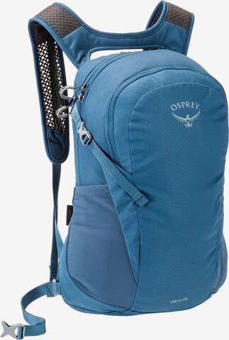 Osprey Sports Backpack in Blue: front