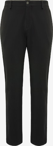 Pantalon chino Boggi Milano en noir : devant