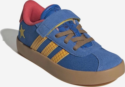 28 dydžio Sportbačiai 'Court Woody' iš ADIDAS SPORTSWEAR, spalva – sodri mėlyna („karališka“) / geltona, Prekių apžvalga