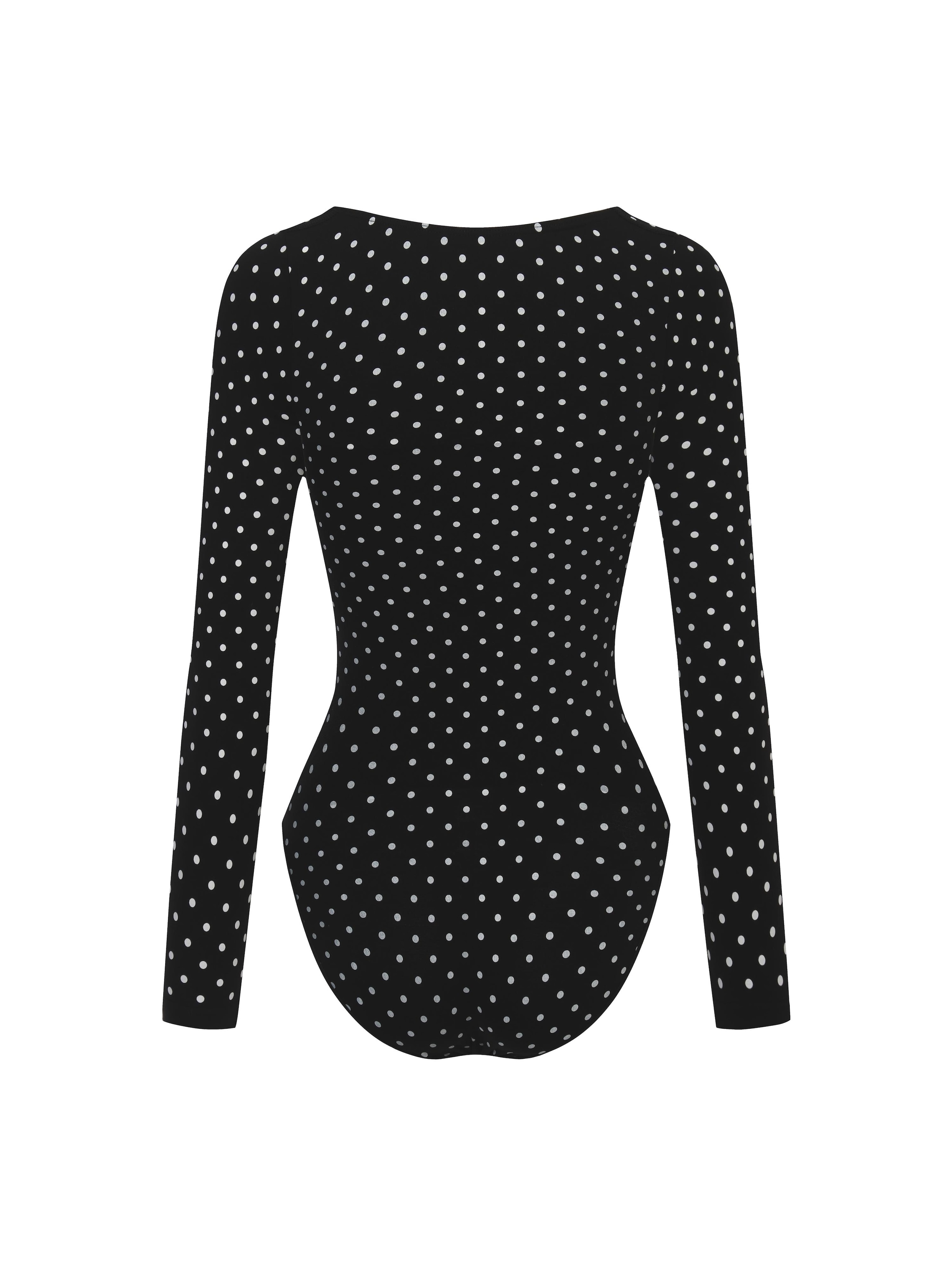 Body modelant 'Bodysuit Sculpting Shapewear Longsleeve mit Slip' cfab (formerly creamy fabrics) en noir