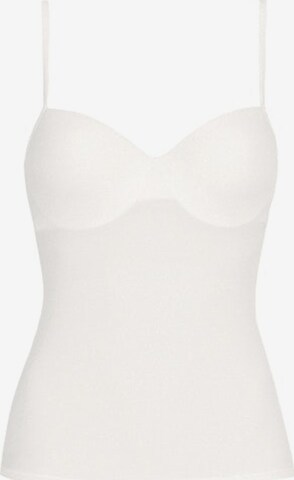 Invisible Soutien-gorge ' Allure ' Hanro en blanc : devant