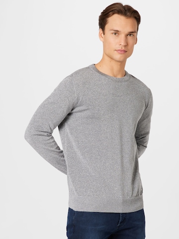 HUGO Red Sweatshirt 'Slurex' in Grey: front