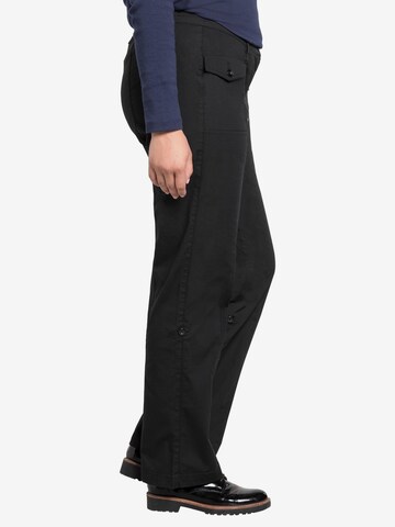 SHEEGO Regular Trousers in Black