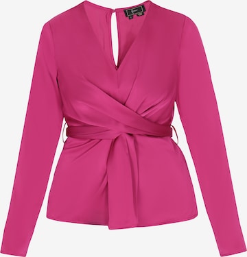 faina - Blusa en rosa: frente