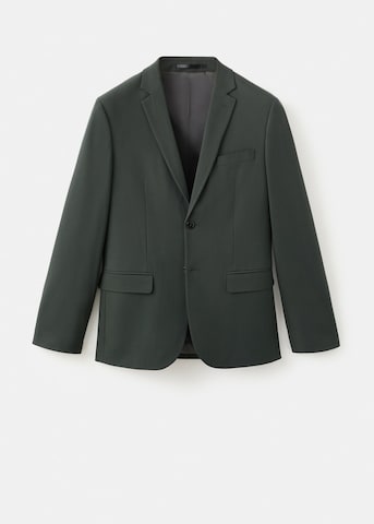 MANGO MAN Super Slim Fit Sakko 'Paris' in Grün