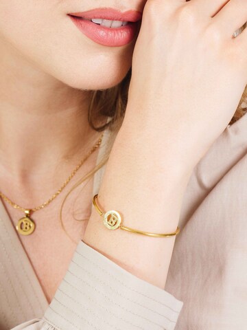 Bracelet Lucardi en or : devant