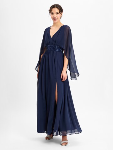 SWING Avondjurk in Blauw: voorkant