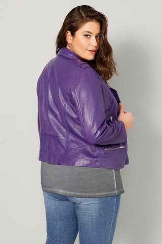 Angel of Style Between-Season Jacket in Purple