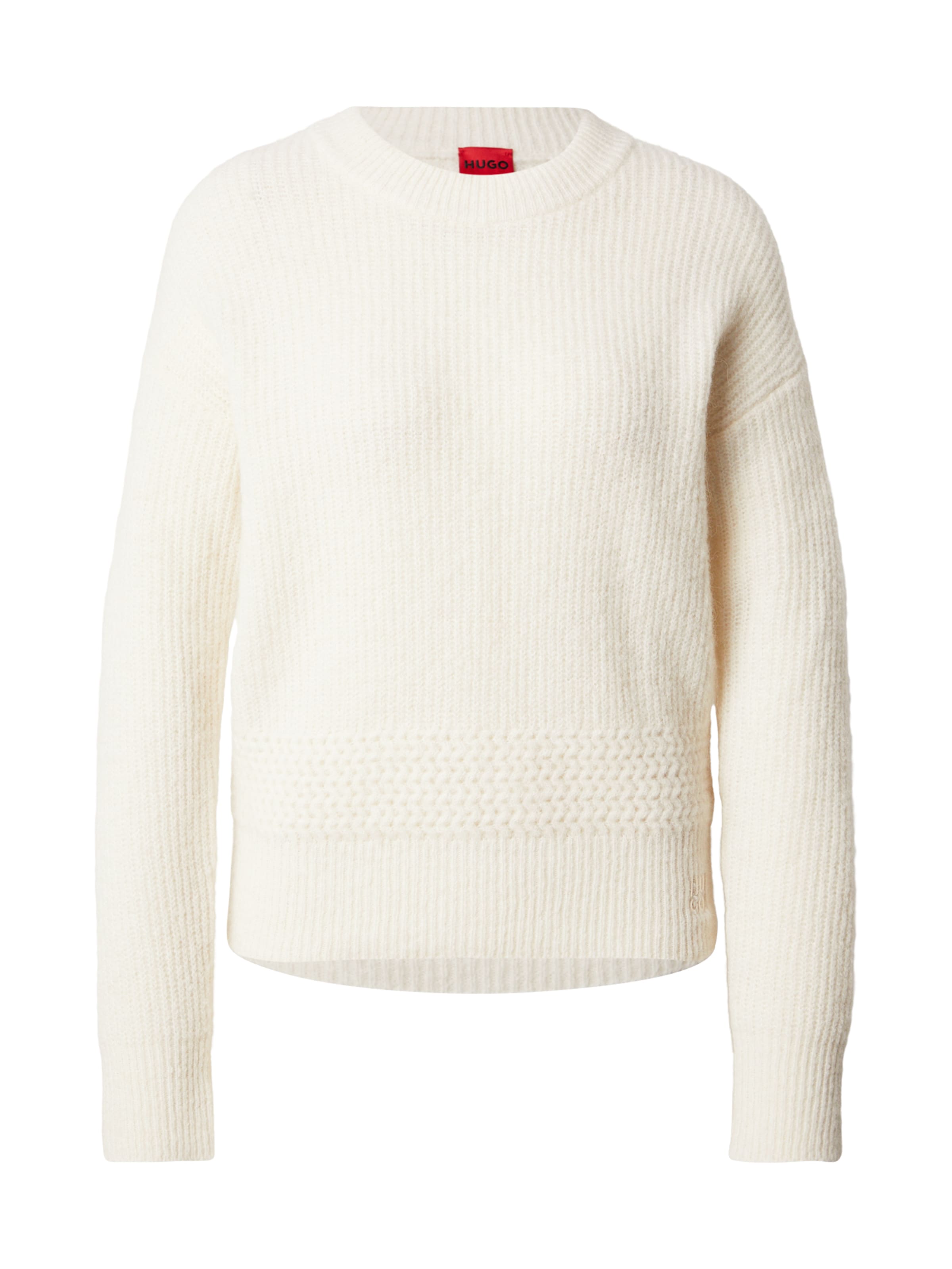 HUGOPulover 'Scevany' - bijela boja: prednji dio