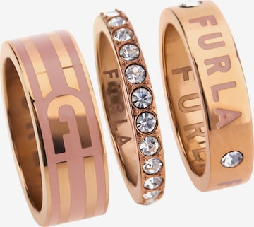 Bague Furla Jewellery en rose : devant