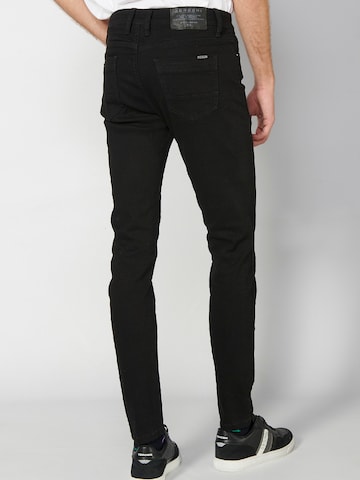 KOROSHI Skinny Jeans in Zwart