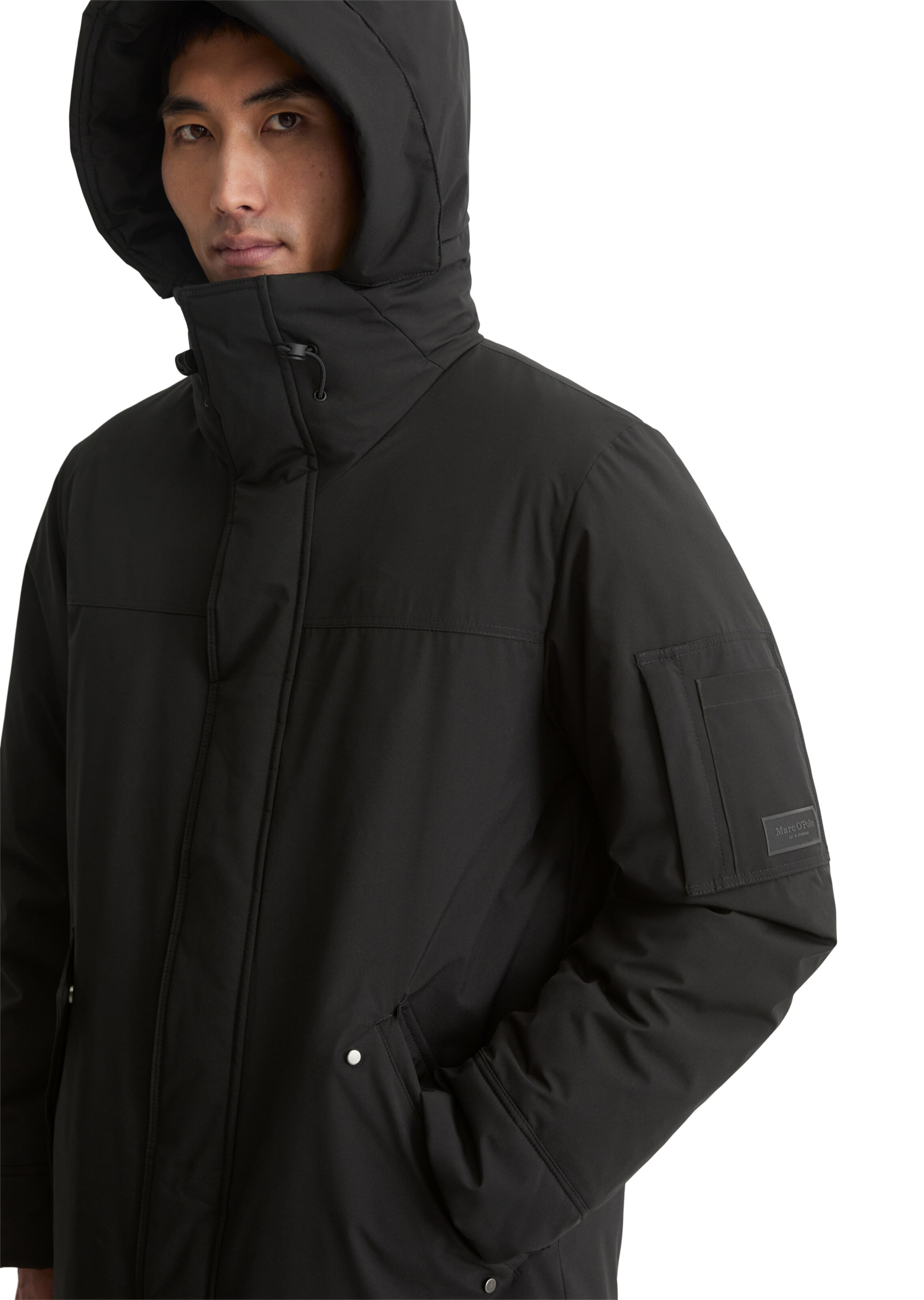 Marc O'Polo Winterparka in Zwart