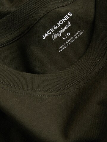 Jack & Jones Plus - Camiseta 'JJJorfrederiksberg PLS' en marrón