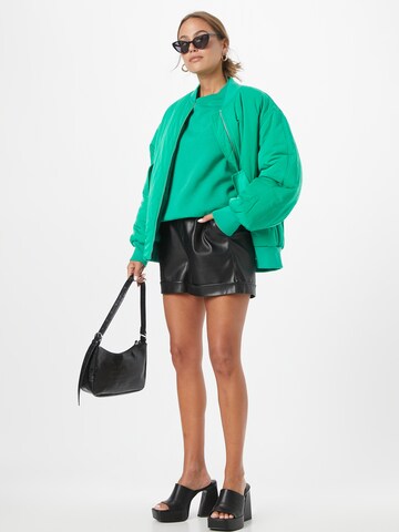 WEEKDAY Sweatshirt in Groen