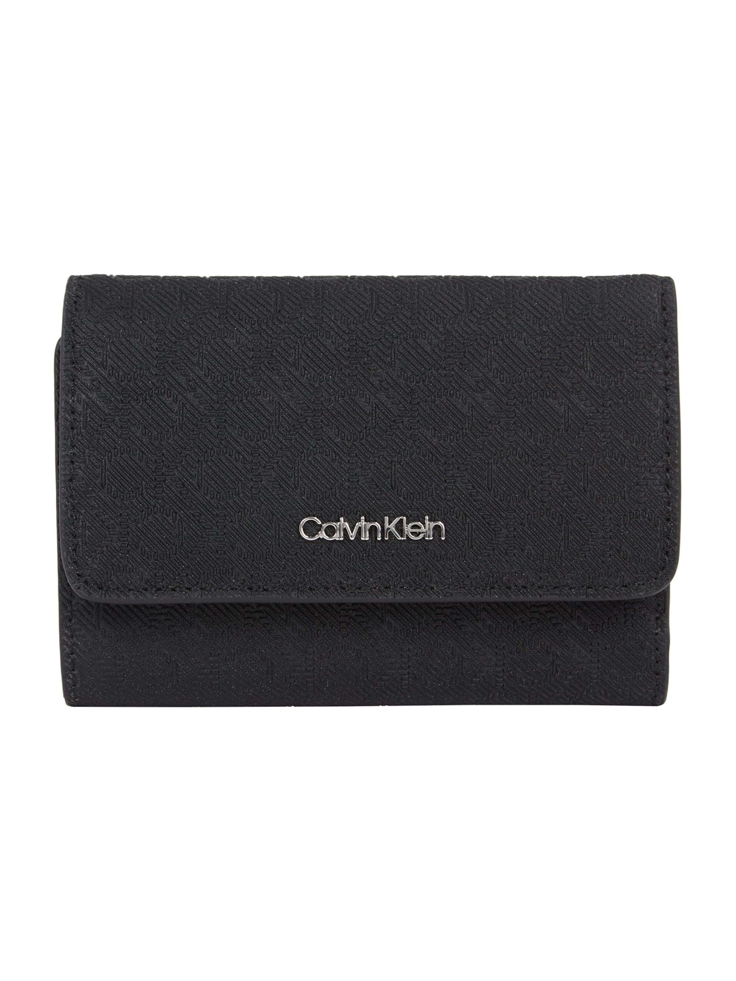 Calvin Klein Peňaženka 'MUST' - Čierna: predná strana