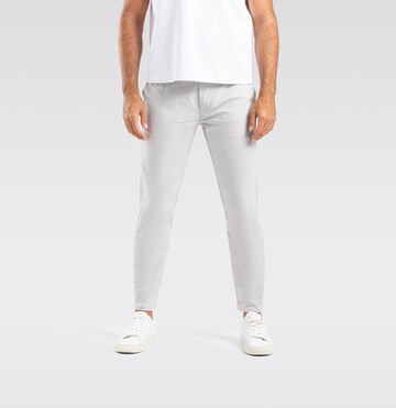 MAC Slimfit Hose in Grau: Vorderseite