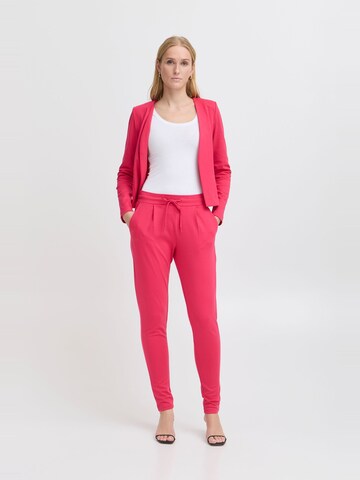 ICHI Tapered Stoffhose ' IHKate ' in Pink