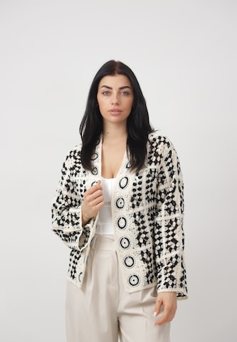 CHERRY KOKO Gebreid vest in Zwart