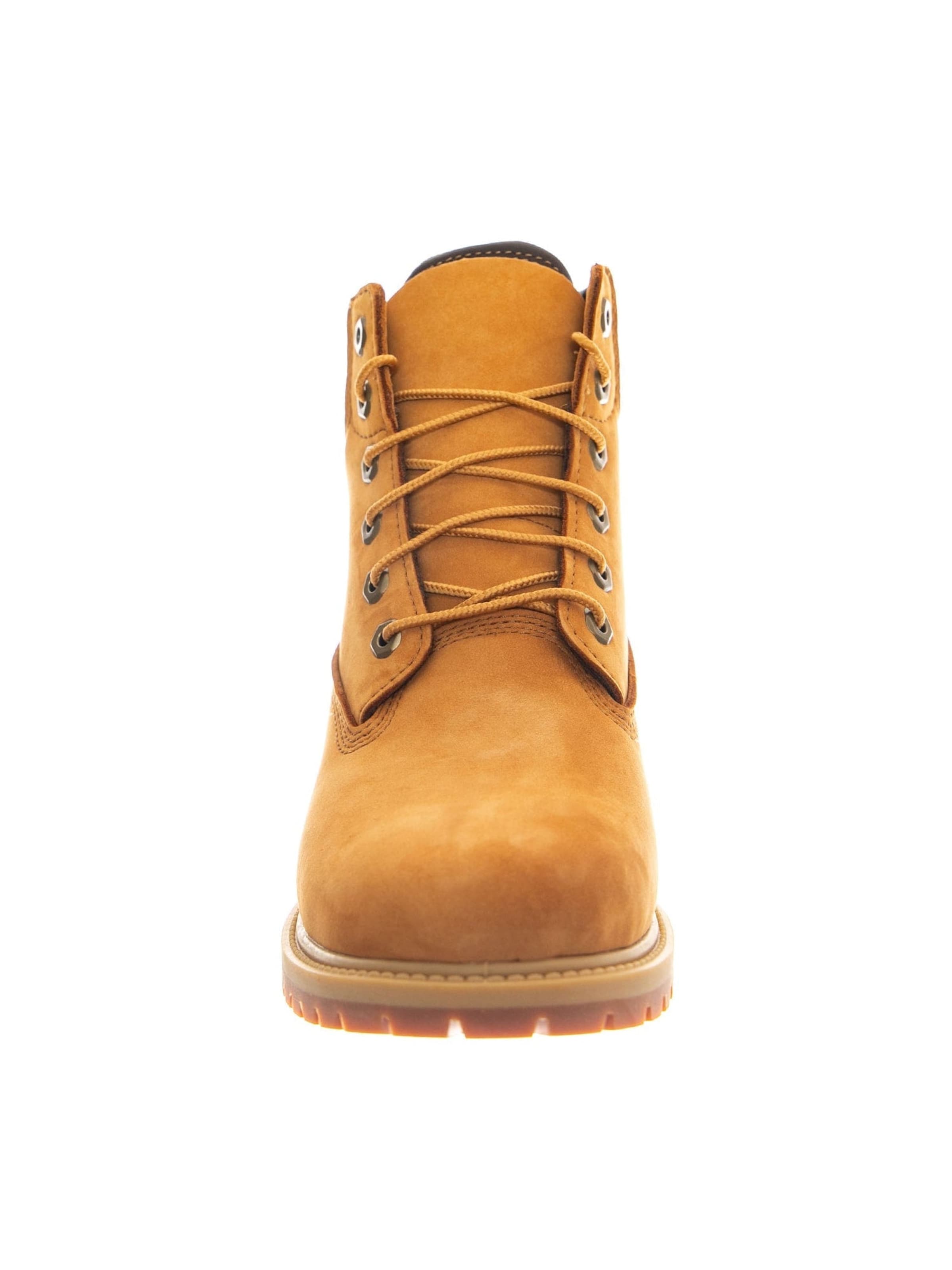 TIMBERLAND Kozaki sznurowane 'Premium 6 In Boot Wheat Nubuck' w kolorze brązowy