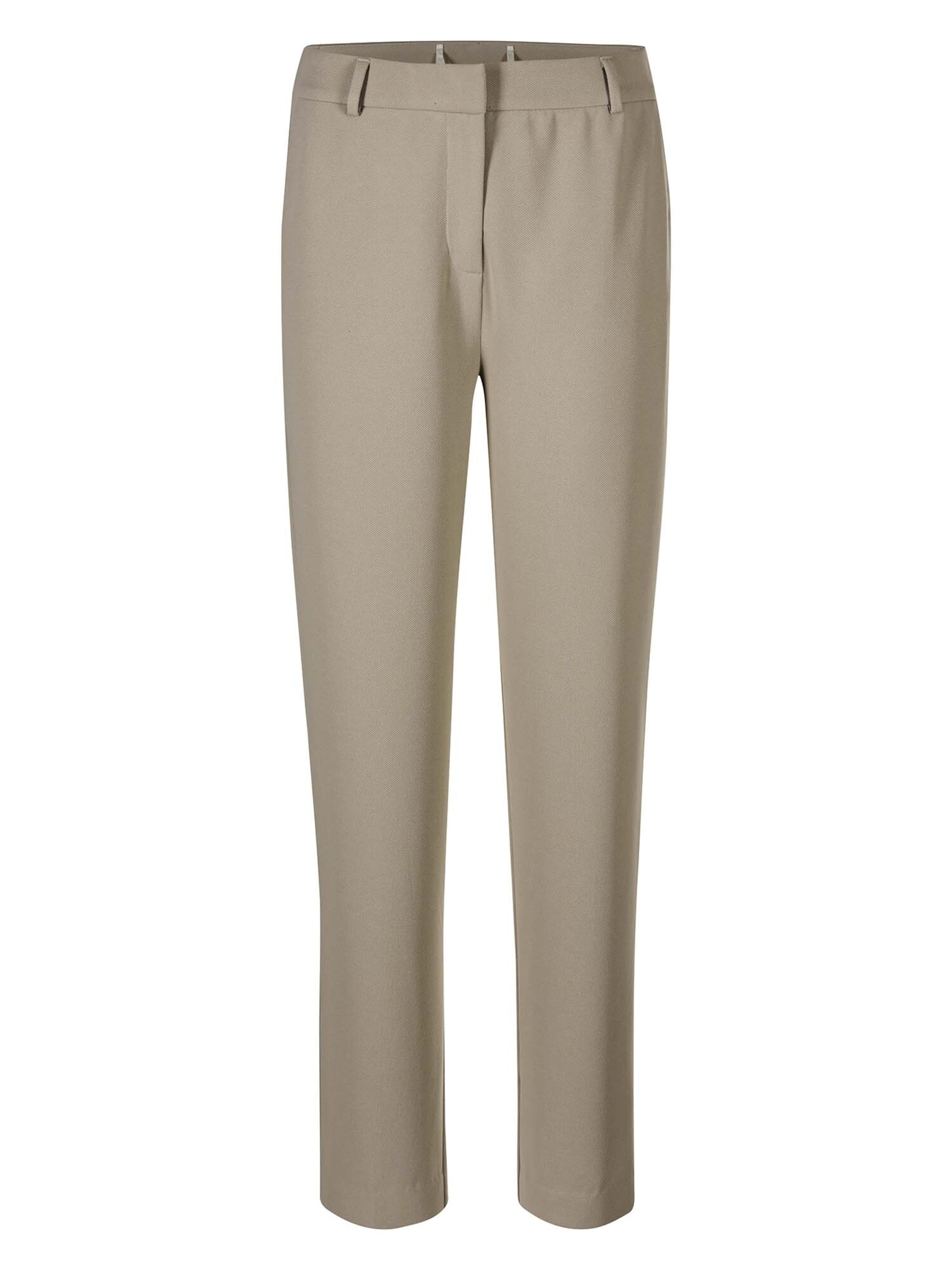 Effilé Pantalon MADELEINE en beige : devant