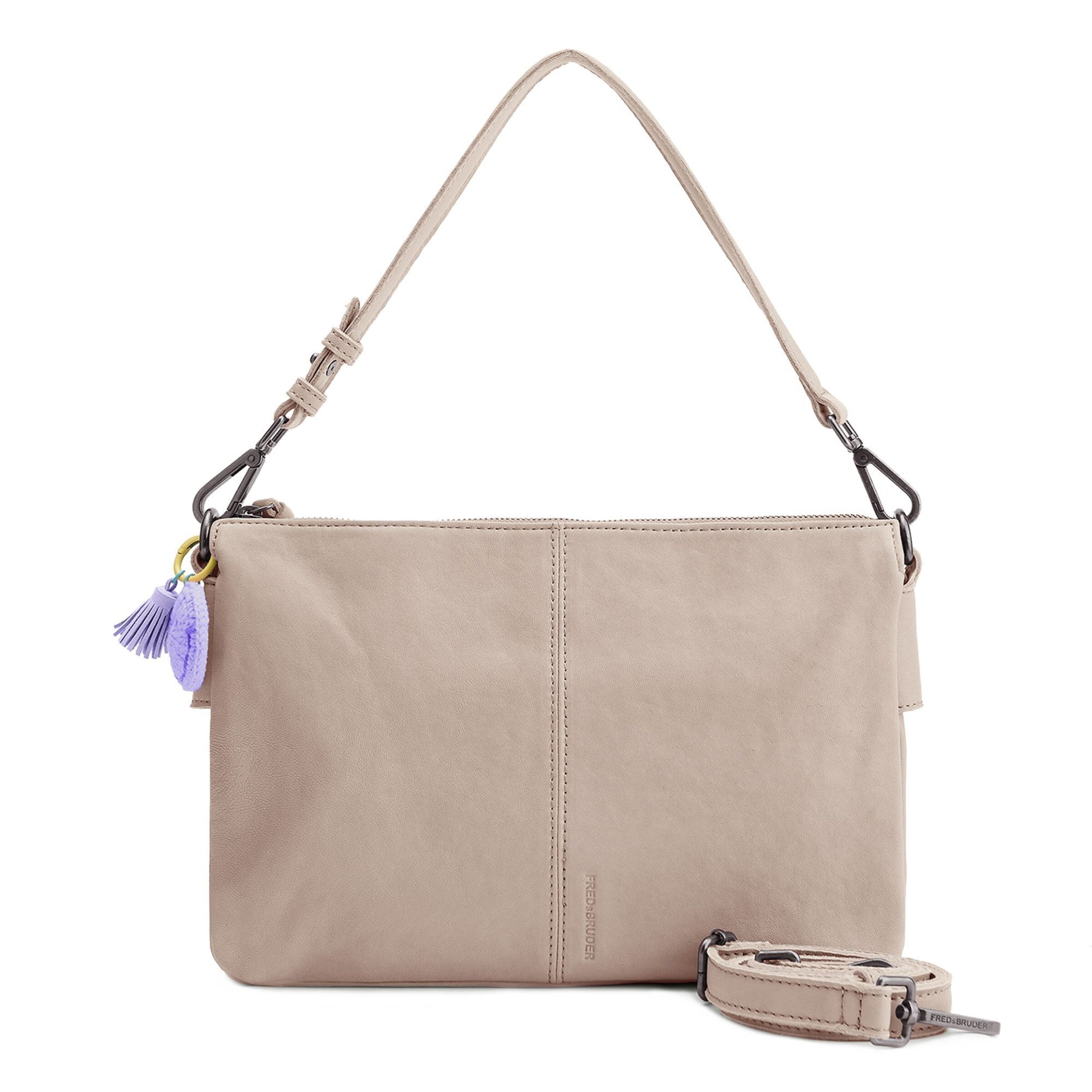 FREDsBRUDER Schoudertas 'Take A Smile' in Roze: voorkant