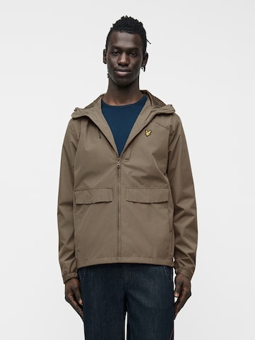 Lyle & Scott Prechodná bunda - Zelená: predná strana