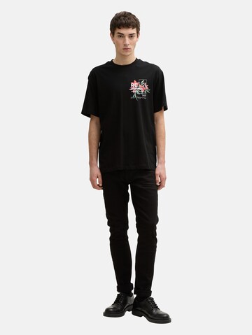 T-Shirt TOM TAILOR DENIM en noir