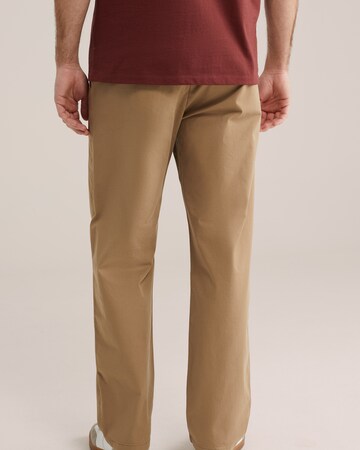 Regular Pantalon chino WE Fashion en marron