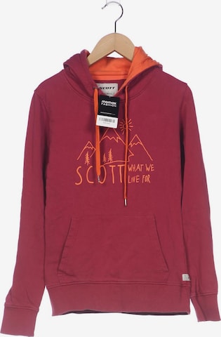 SCOTT Sweatshirt & Zip-Up Hoodie in XS in Red: front