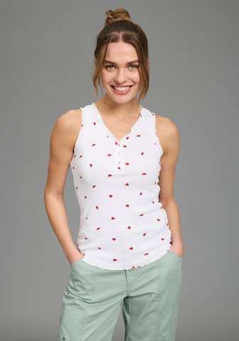 KangaROOS Top in White: front