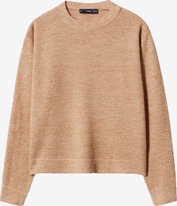 MANGO Sweater 'Sensei' in Brown: front