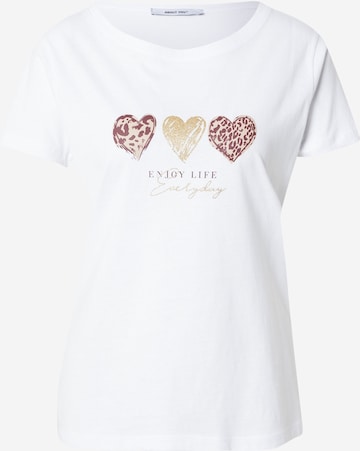 ABOUT YOU T-Shirt 'Isa' in Weiß: Vorderseite
