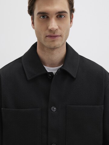 Mavi Comfort fit Button Up Shirt in Black