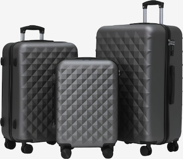 ROWEX Sada kufrů 'ROWEX Crystal 3v1 (20", 24", 28")' – šedá: přední strana