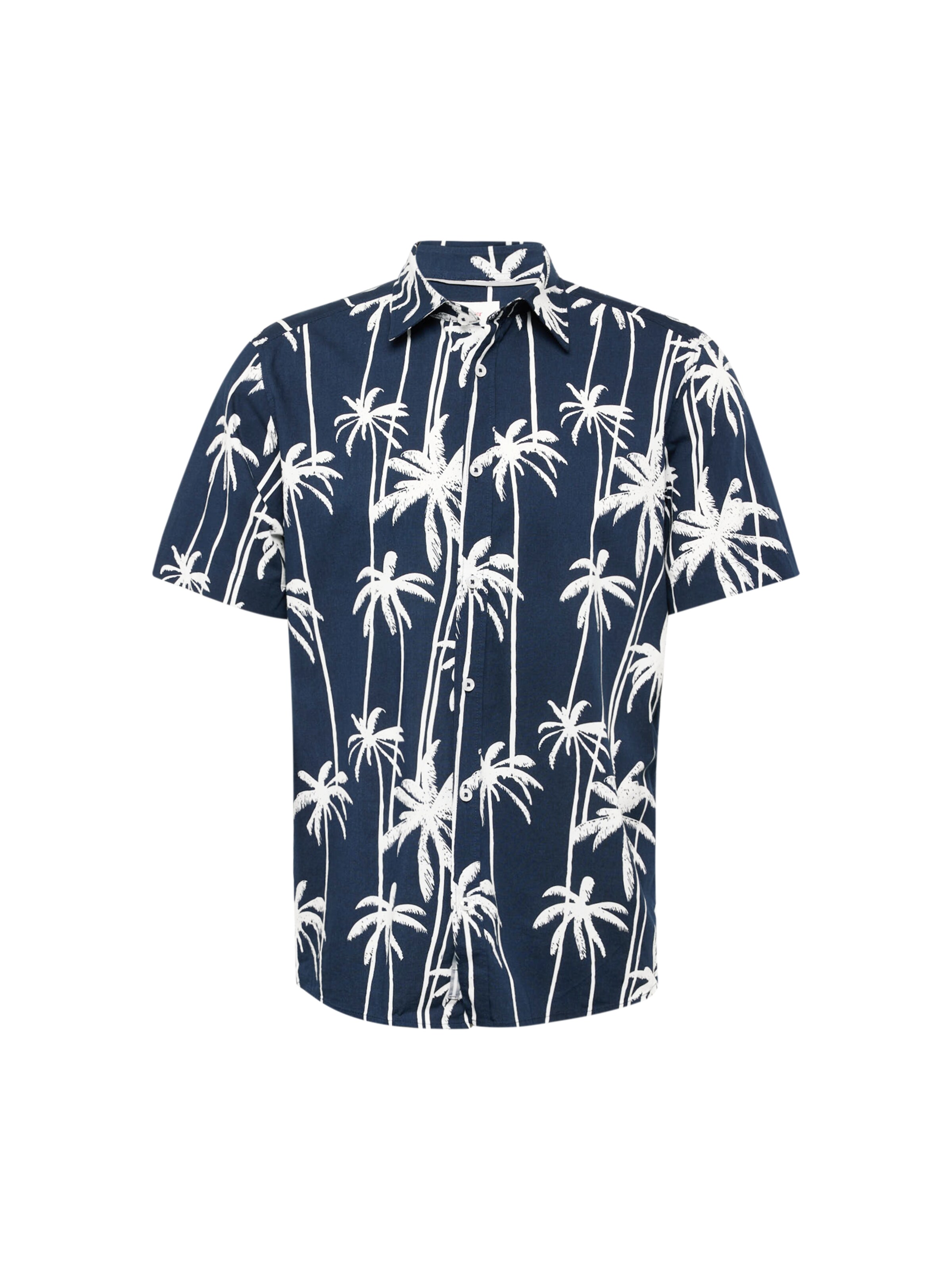 s.Oliver Regular fit Overhemd in Blauw: voorkant