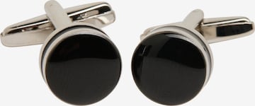 ETERNA Cufflinks in Black: front