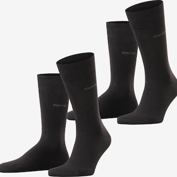 ESPRIT Socks 'Basic Easy 2-Pack' in Black: front